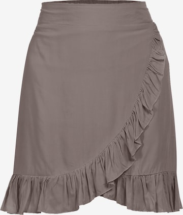 MYMO Skirt in Grey: front