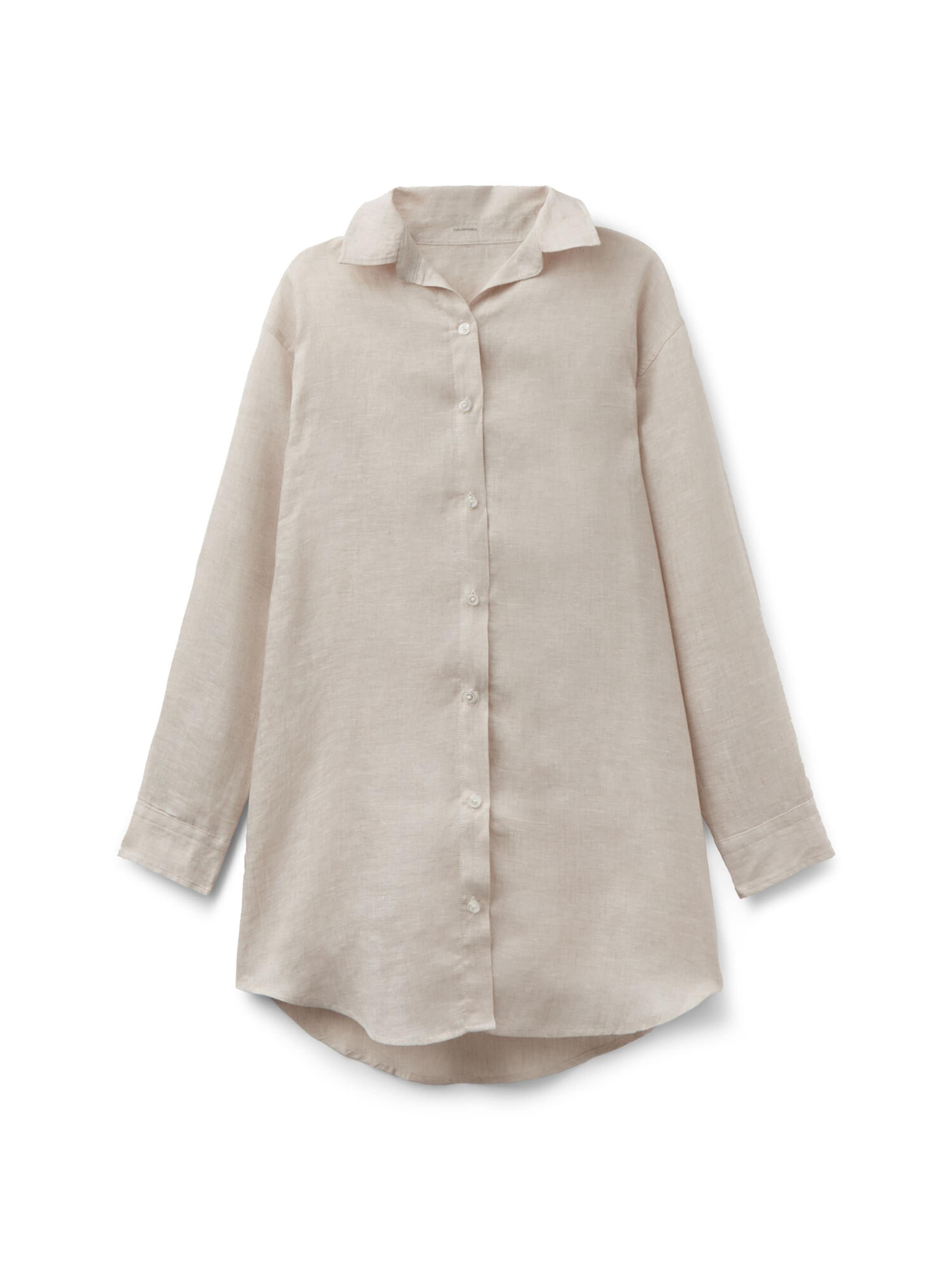 CALZEDONIA Bluse in Grau: Vorderseite