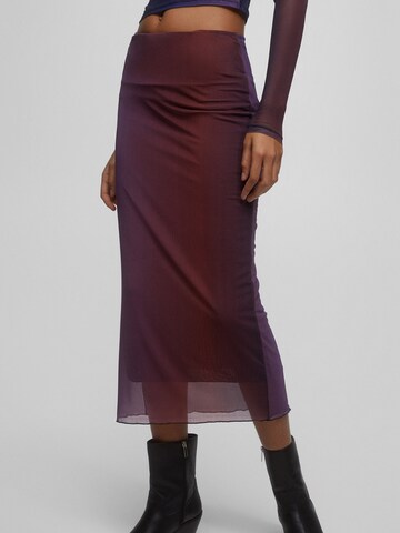 Pull&Bear Skirt in Purple