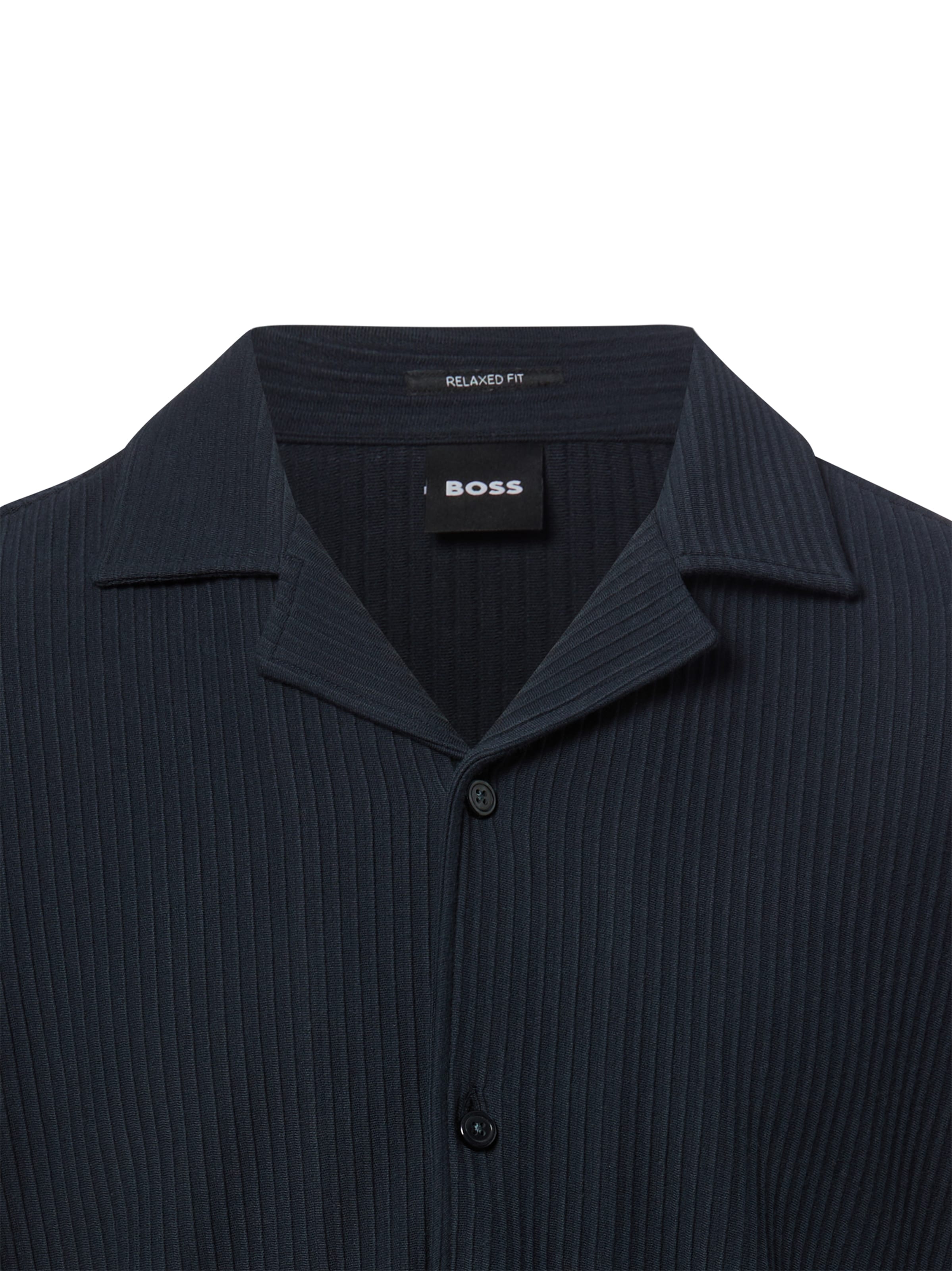 BOSS Comfort fit Button Up Shirt in Blue