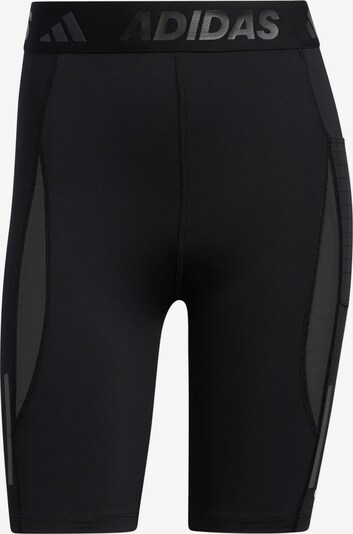 Pantaloni sport ADIDAS PERFORMANCE pe negru / alb, Vizualizare produs