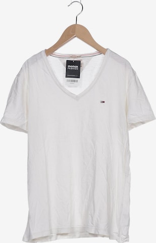Tommy Jeans T-Shirt M in Weiß: predná strana