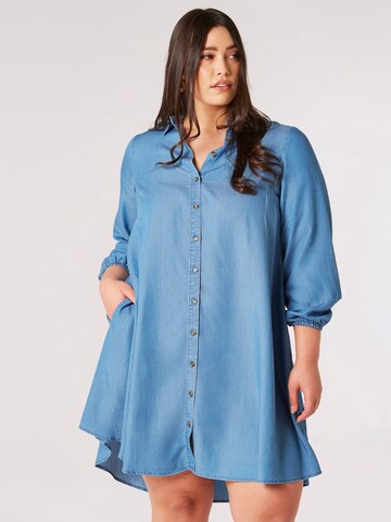 Apricot Dress ' ' in Blue: front