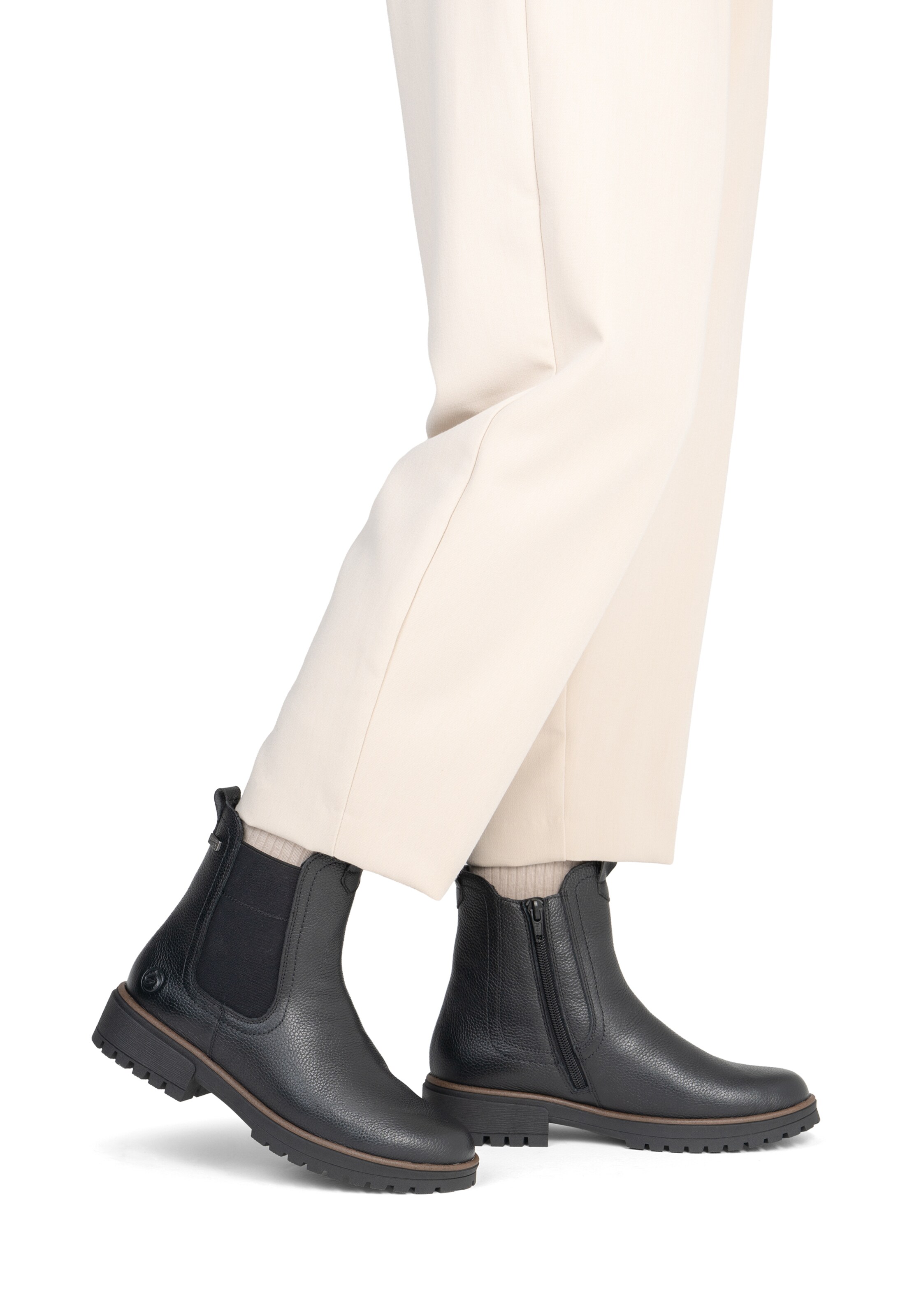 Boots ' D3W73 ' REMONTE en noir : devant