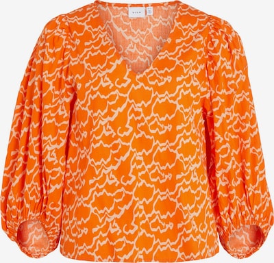 Bluză 'Flora' VILA pe roșu orange, Vizualizare produs