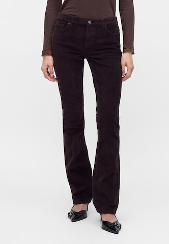 Only Tall - Flared Calças em preto: frente