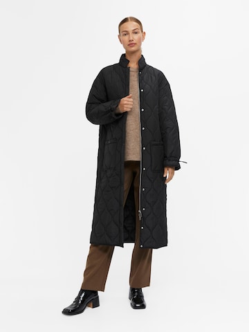 Manteau mi-saison 'Line' OBJECT en noir