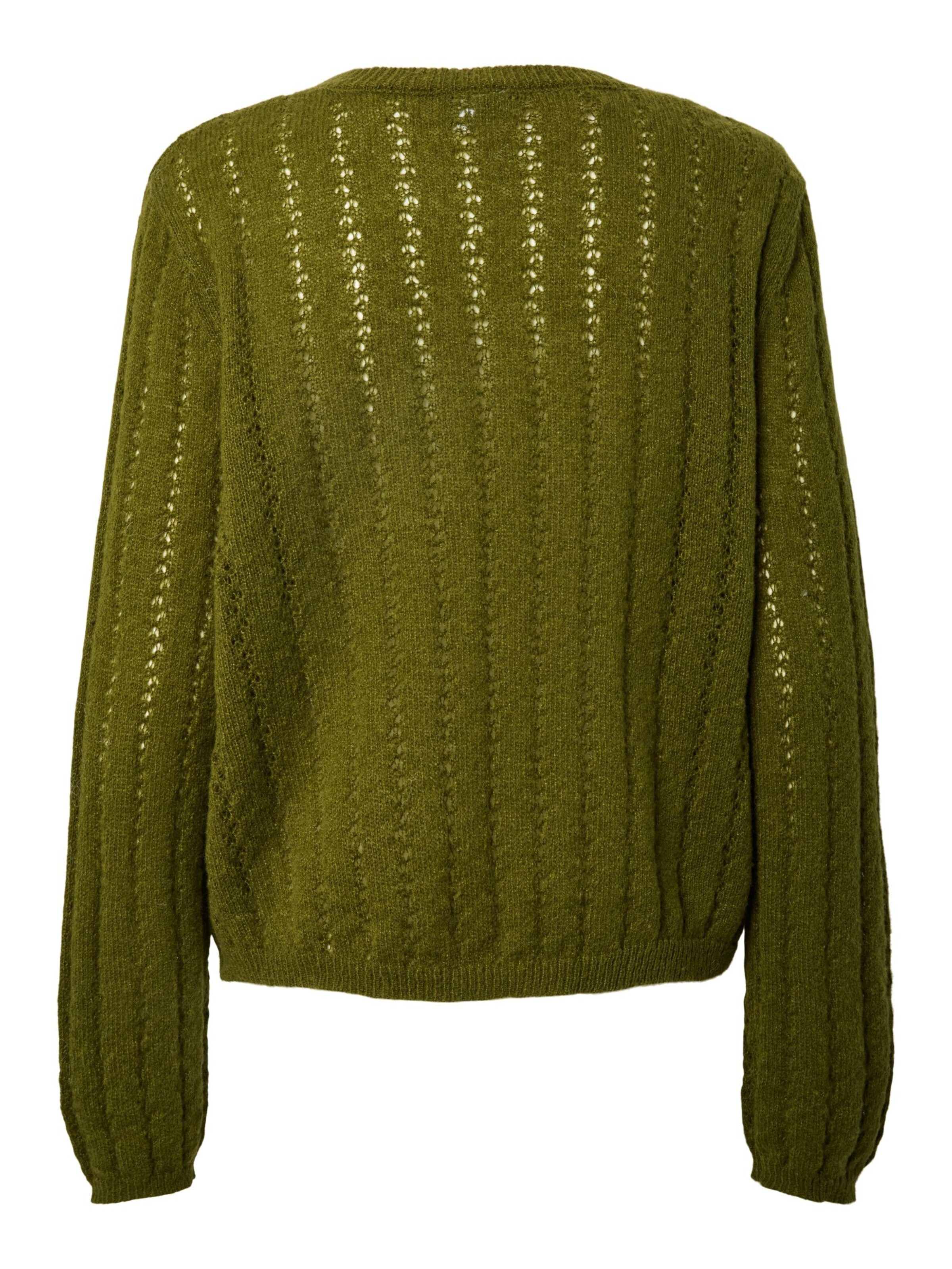PIECES Pullover 'ADA ' in Grün