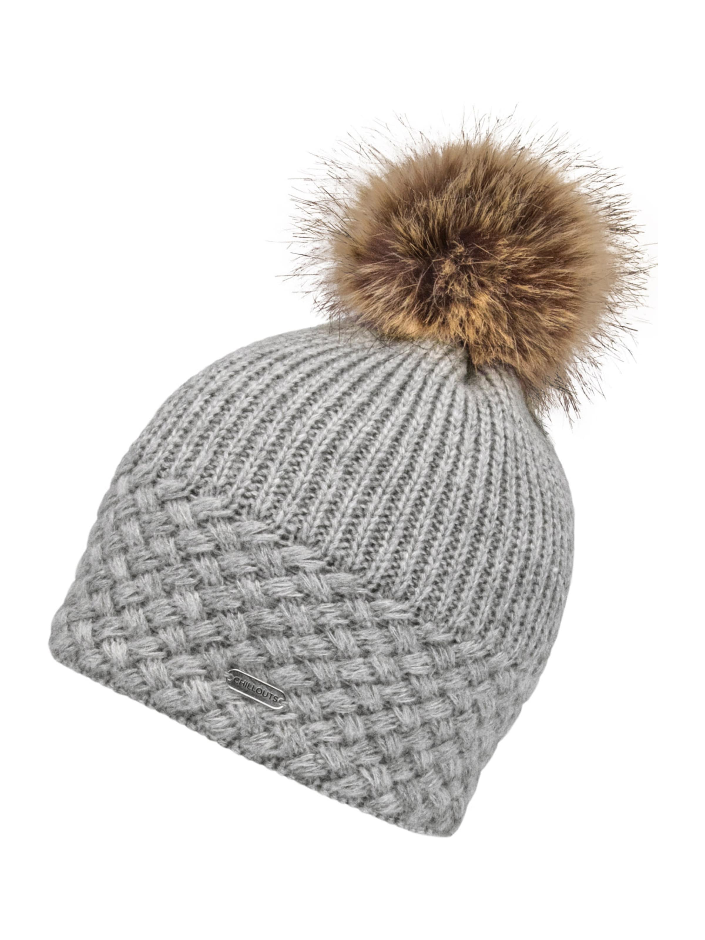 chillouts Čepice – šedá: přední strana