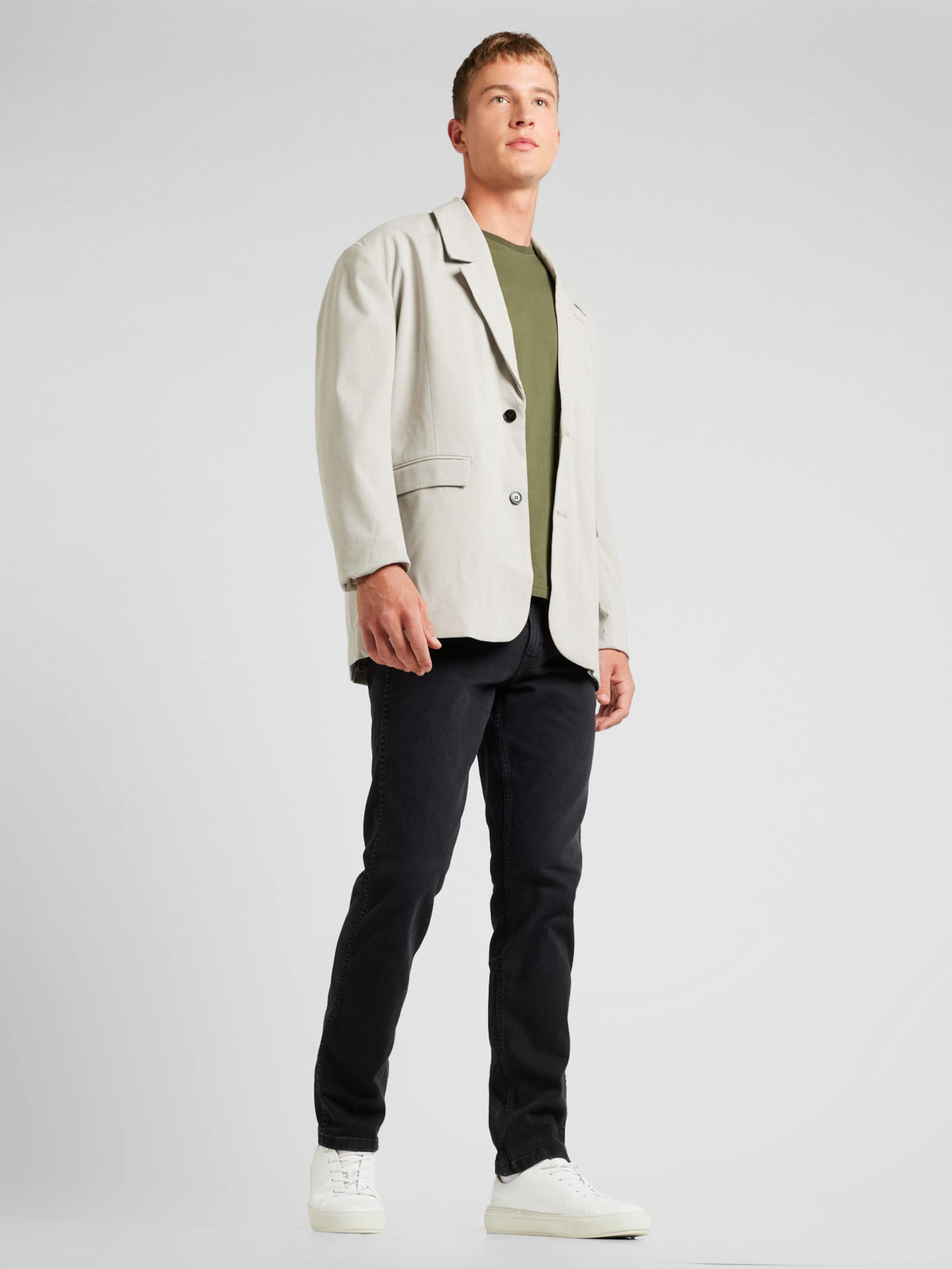 WEEKDAY Comfort fit Blazer Eman in Light Grey ABOUT YOU