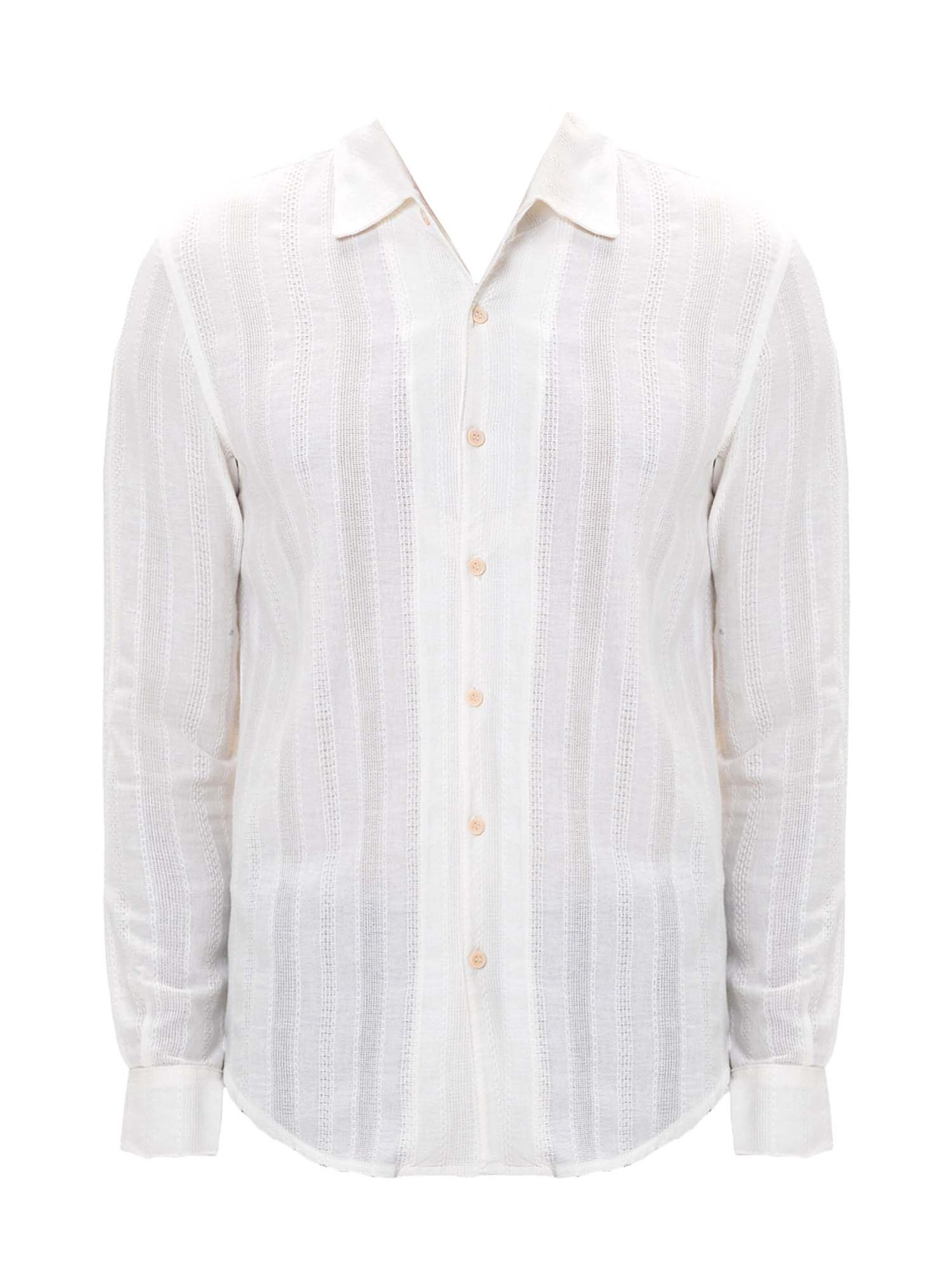 Antioch Tavaline suurus Triiksärk, värv valge: eest vaates