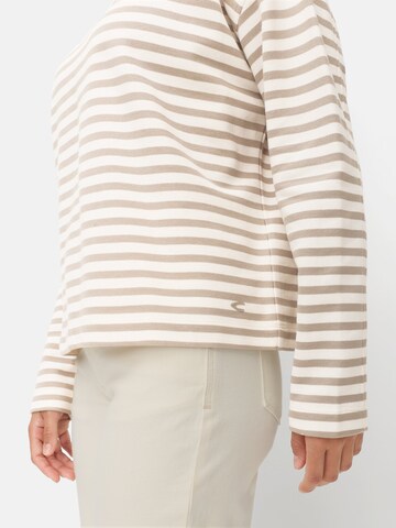 CAMEL ACTIVE Sweatshirt aus einem Baumwollmix in Grau
