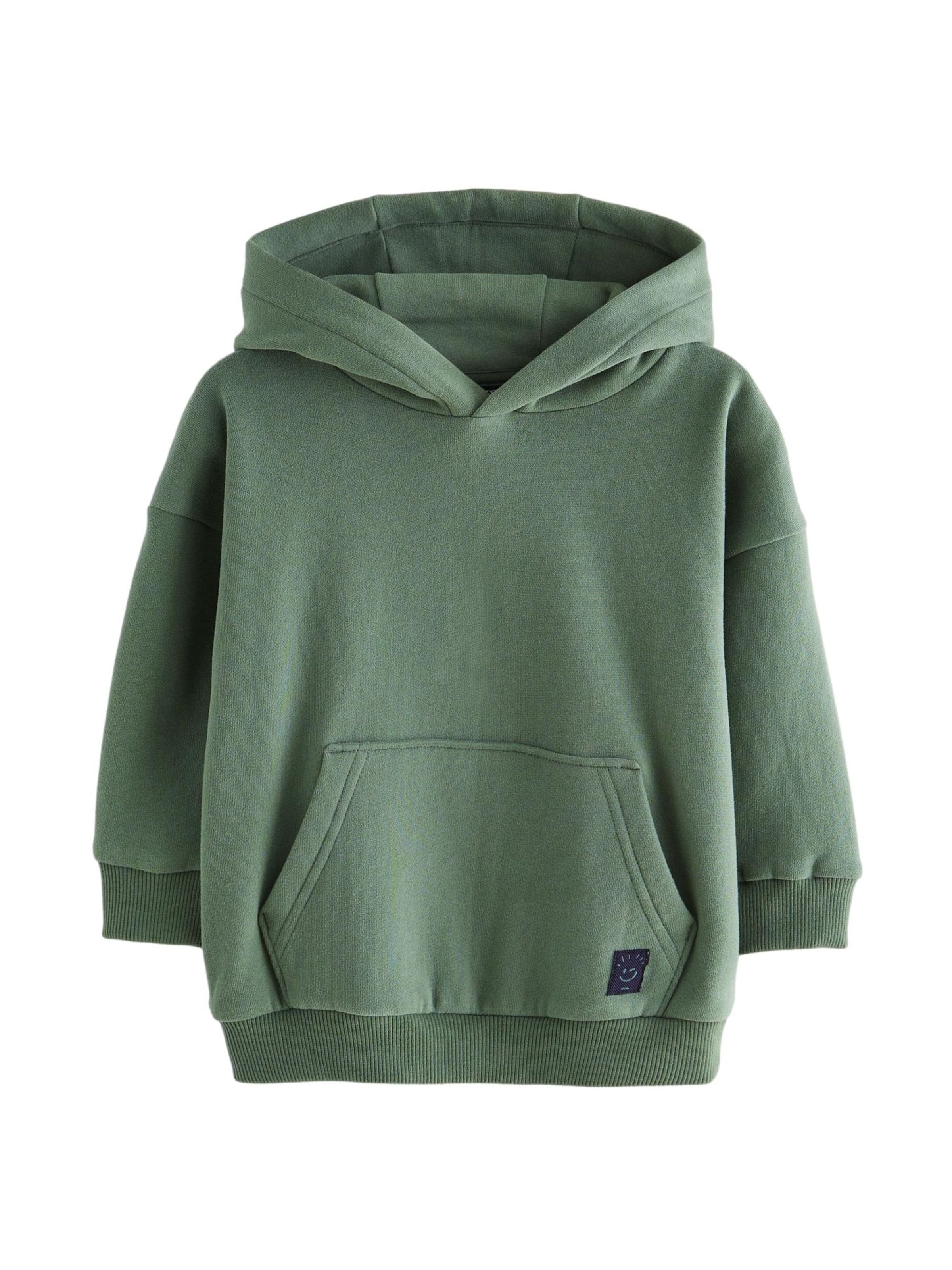 Next Свитшот в Зеленый: спереди