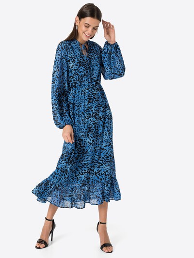 Rochie VILA pe albastru / negru, Vizualizare model