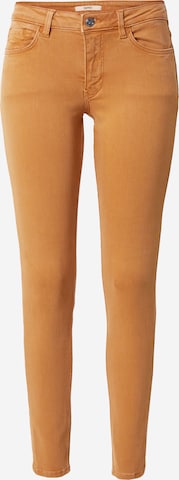 ESPRIT Skinny Jeans in Brown: front
