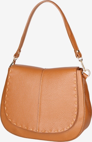 Gave Lux Schoudertas in Bruin: voorkant