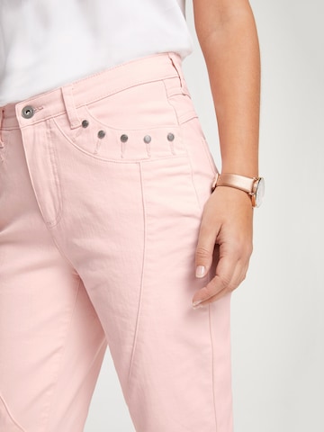 heine Regular Jeans 'Belena' in Roze