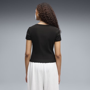 PUMA Shirt 'Essentials' in Zwart