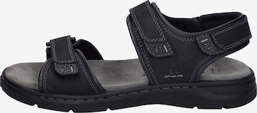 JOSEF SEIBEL Sandale 'Marlon' in Schwarz: Vorderseite