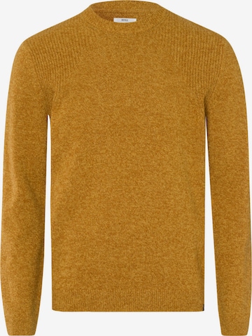 BRAX Sweater 'Rick' in Yellow: front