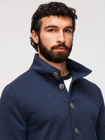 Ombre Sweatshirt in Blau