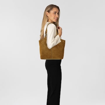 Sac bandoulière 'C-Easy' Coccinelle en marron