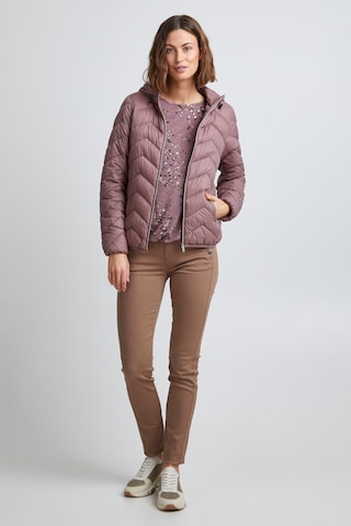 Fransa Between-Season Jacket 'FRBAPADDING' in Purple