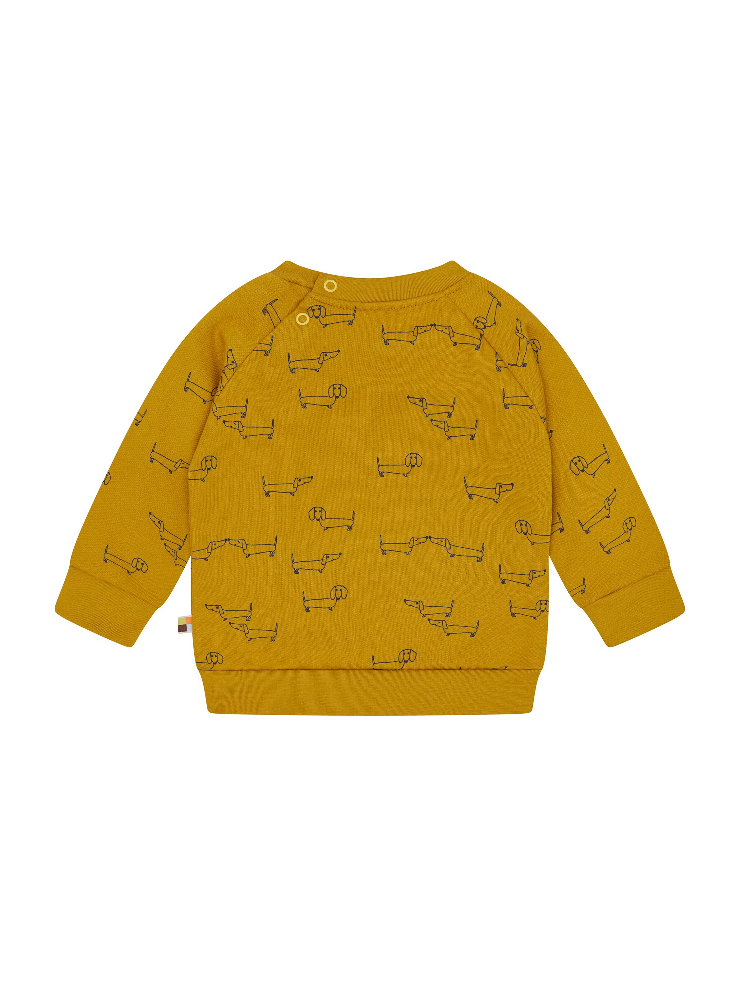 loud + proud Pullover 'Dackel'‌‌‌‌‌‌ in Gelb