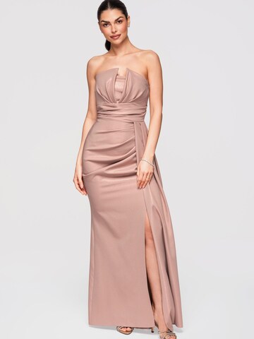 Ombre - Vestido de noche en beige