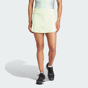 ADIDAS PERFORMANCE Athletic Skorts in Green: front