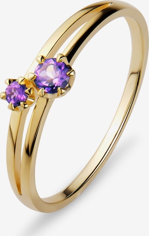 CHRIST Ring in Gelb: Vorderseite