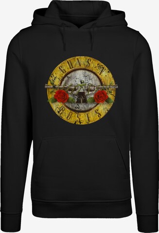 F4NT4STIC Sweatshirt 'Guns 'n' Roses' in Zwart: voorkant