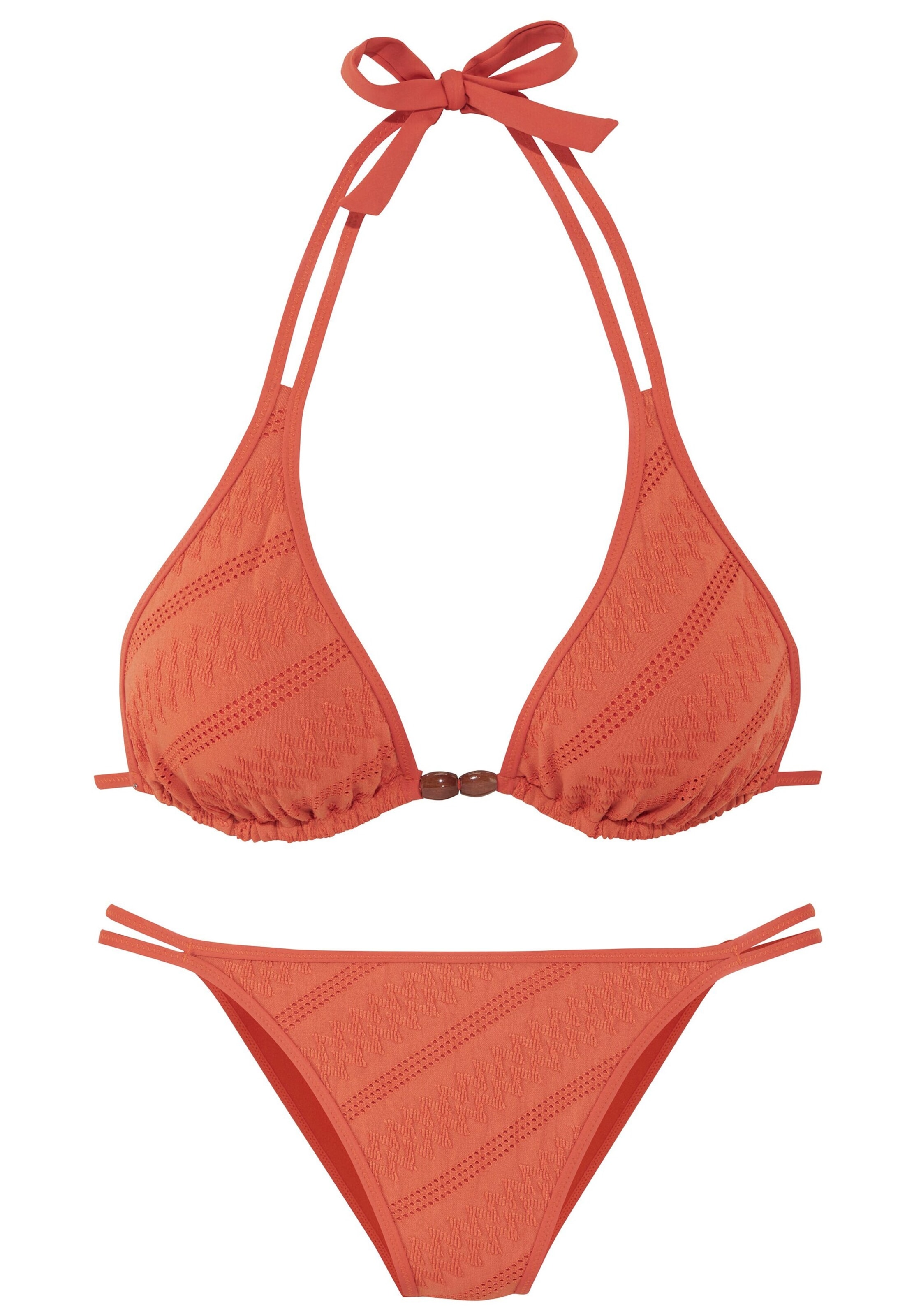 s.Oliver Triangel Bikini in Orange: Vorderseite