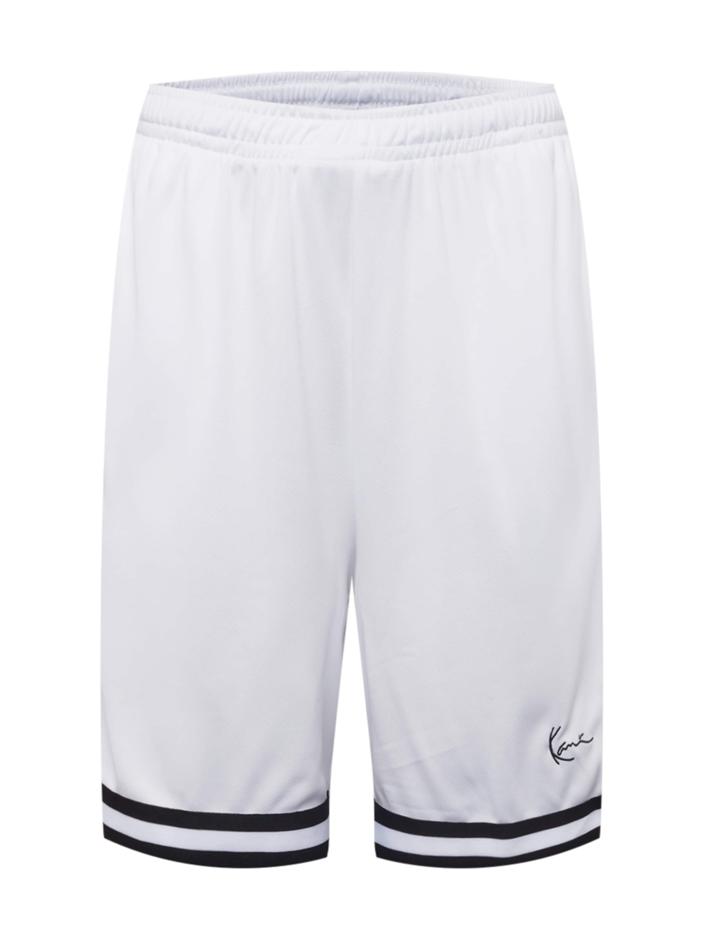 Karl Kani Broek in Wit: voorkant