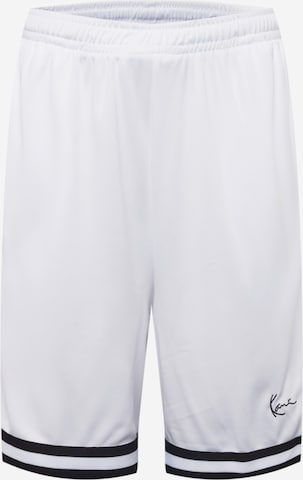 Loosefit Pantaloni di Karl Kani in bianco: frontale