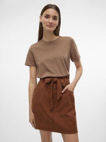 VERO MODA Rok in Bruin: voorkant