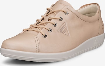 ECCO Sneakers laag 'Soft 2.0' in Beige: voorkant