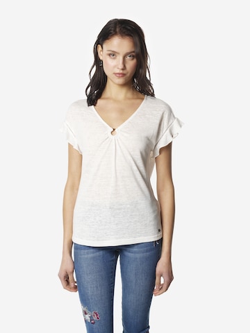 Maglietta di KOROSHI in bianco: frontale