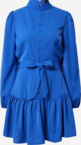 AX Paris Košilové šaty – modrá: přední strana
