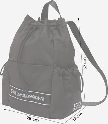 EA7 Emporio Armani Backpack 'ZAINO' in Black