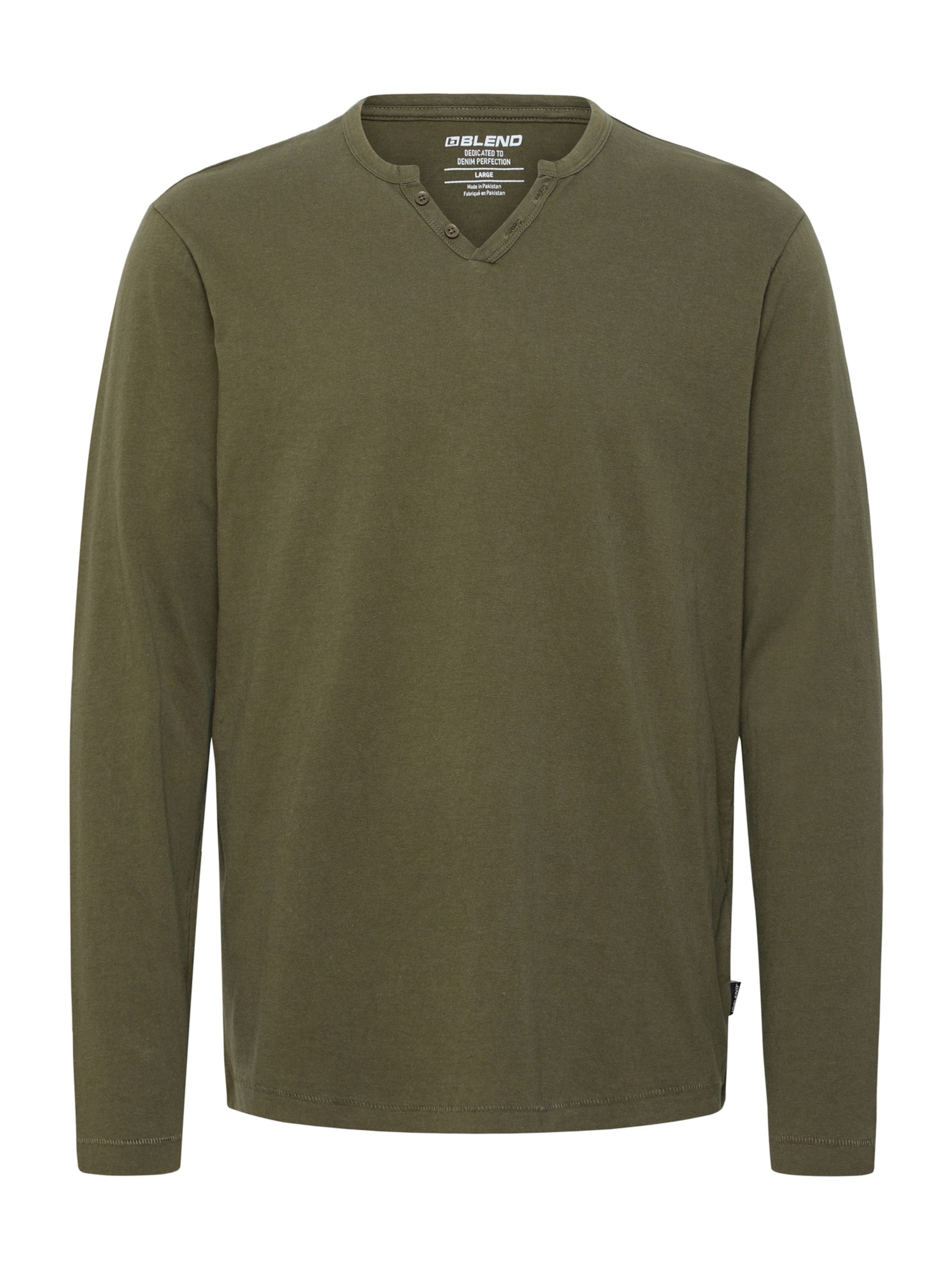 BLEND Shirt 'BHKONSTANTIN' in Green: front