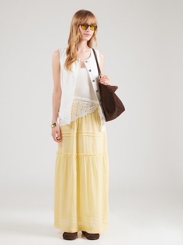 ICHI Skirt 'IHVOILANA SK' in Yellow