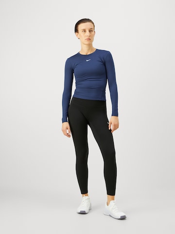 NIKE Funkcionalna majica 'ONE' | modra barva