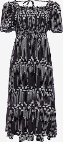 IZIA - Vestido en negro: frente