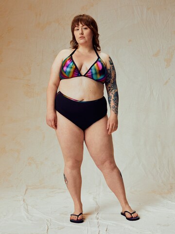 Calvin Klein Swimwear Triangel Bikini-Top in Mischfarben