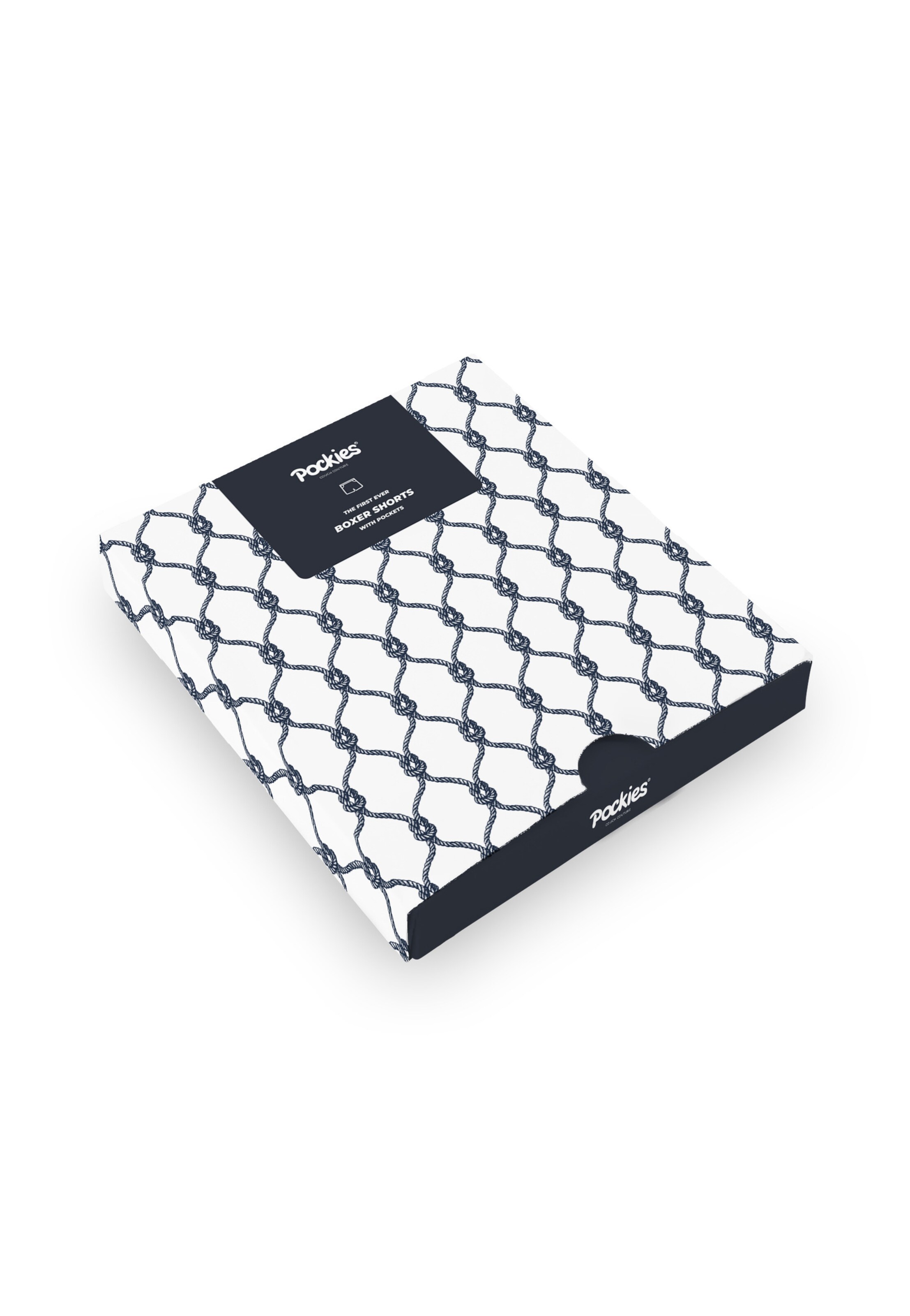 Pockies Boxerky 'Naval' – bílá