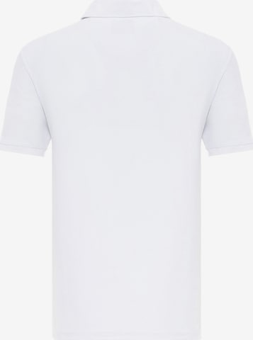 DENIM CULTURE Тениска ' KYROS ' в бяло