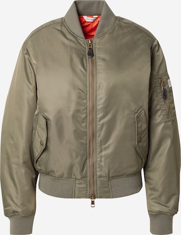 GUESS JEANS Välikausitakki värissä vihreä: etupuoli