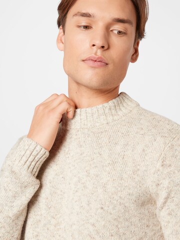 TOM TAILOR Pullover in Beige