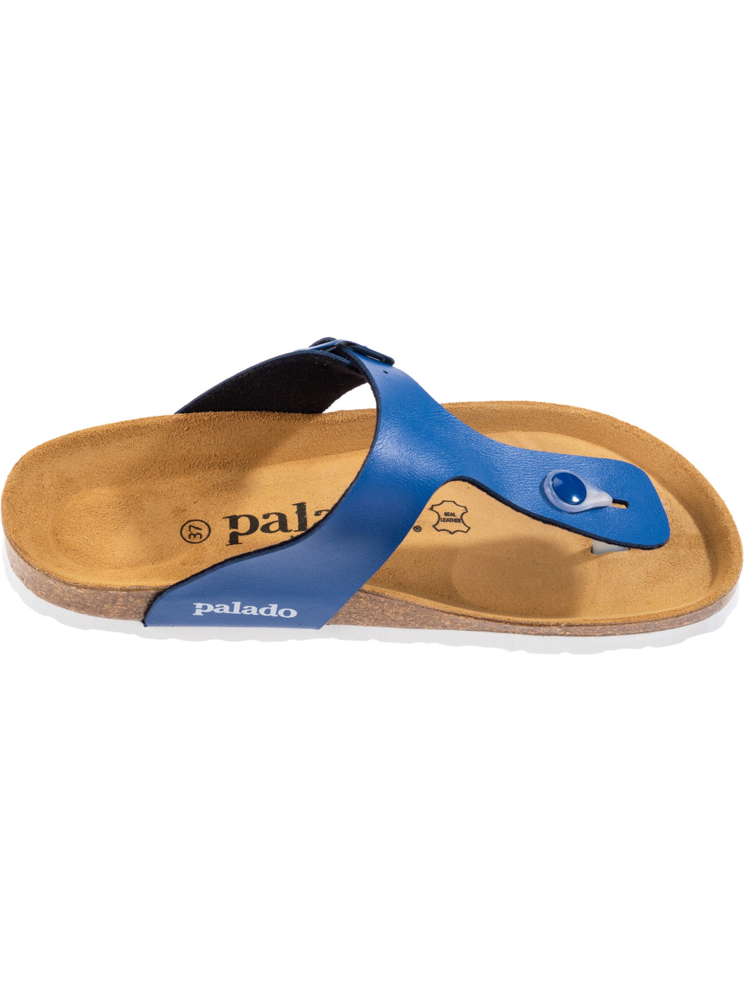Palado T-bar sandals 'Palado Kos Matt' in Blue